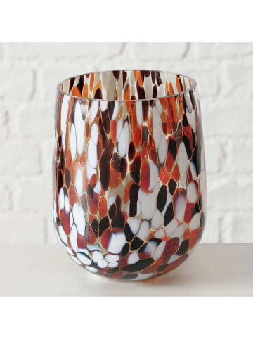 Boltze Świecznik "Elli" ze wzorem - wys. 12,5 cm