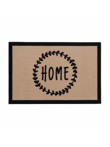 Boltze Deurmat "Venido" beige/zwart - (L)60 x (B)40 cm