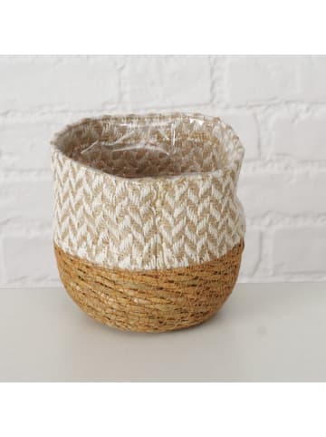 Boltze Kosze (3 szt.) "Enisa" w kolorze jasnobrązowo-beżowym