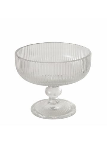 Boltze Schale "Rigano" in Transparent - (H)10 cm