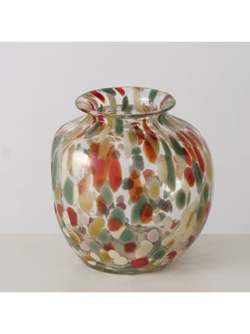 Boltze Vase "Silea" in Bunt - (H)22 cm