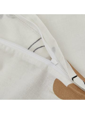 Boltze Bettwäsche "Timba" in Weiß/ Beige