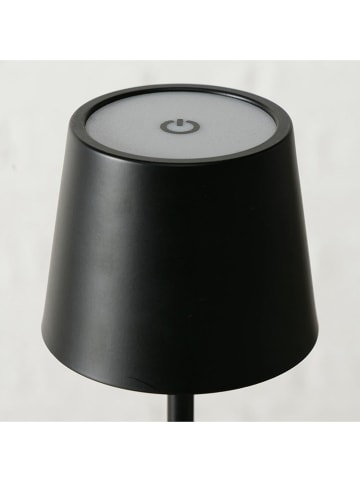 Boltze LED-Tischleuchte "Tendo" in Schwarz - (H)27 x  Ø 9 cm