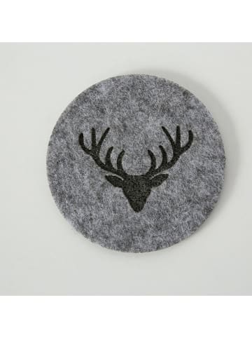 Boltze Podkładki stołowe (12 szt.) "Tjark" w kolorze szarym