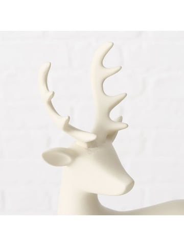 Boltze Dekofigur "Hario" in Creme - (H)24 cm