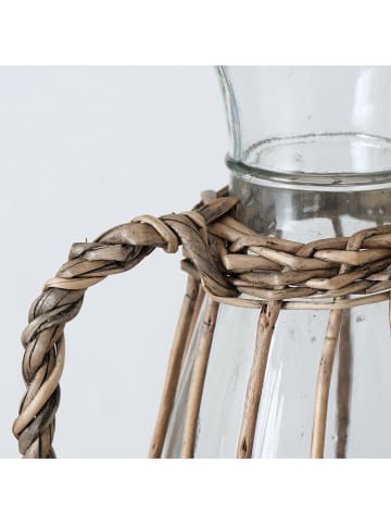 Boltze Karaffe "Venuto" in Transparent/ Braun - 630 ml