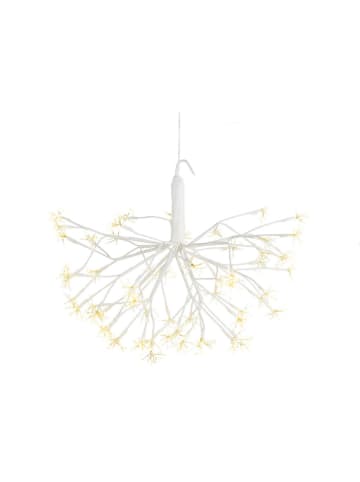 Bizzotto Dekoracyjna lampa LED "Artficio" w kolorze białym - Ø 10 cm