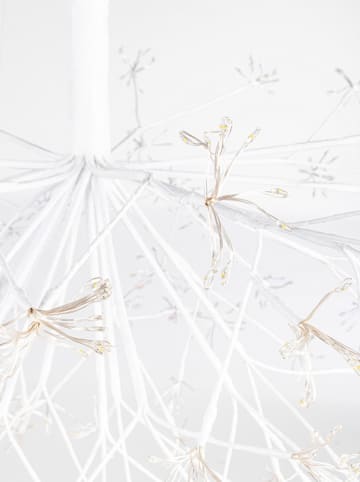 Bizzotto Dekoracyjna lampa LED "Artficio" w kolorze białym - Ø 10 cm