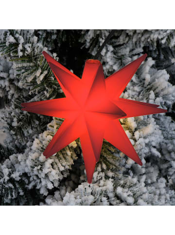 Hollybell LED-Dekoleuchte ''Star'' in Rot - (L)12 x (B)12 cm
