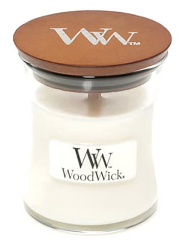 WoodWick Duftkerze "White Teak" - 85 g