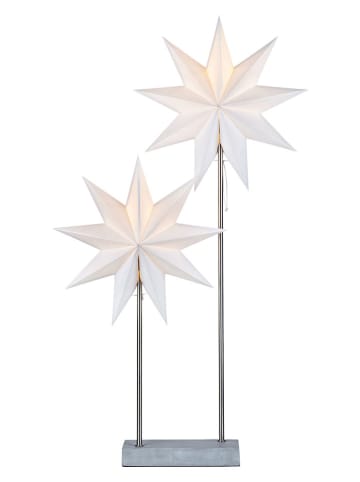 Marksljöd Tischleuchte "Duva" in Weiß/ Grau - (B)46 x (H)80 cm