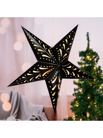 Hollybell Dekoracyjna lampa LED w kolorze czarnym - Ø 60 cm