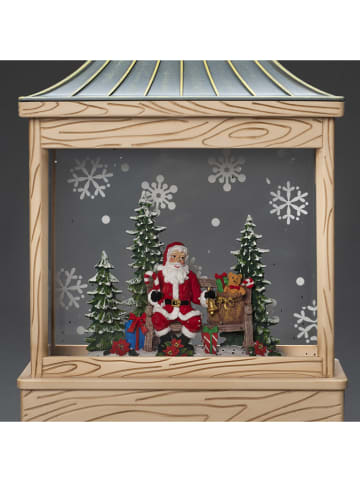 Konstsmide Decoledlamp "Santa and tree" beige - (B)16 x (H)29 x (D)7,5 cm