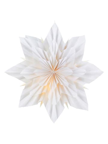 Marksljöd Lampa wisząca "Neela" w kolorze białym - Ø 56 cm