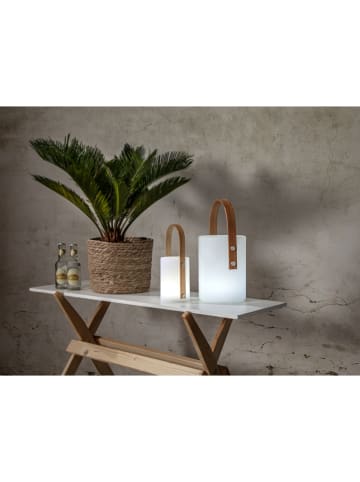 STAR Trading Lampion LED "Lisa" w kolorze białym - 12 x 26 cm