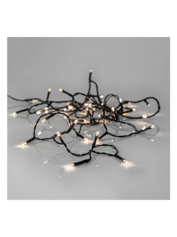 STAR Trading Łańcuch świetlny LED "Crispy Ice" w kolorze czarnym - dł. 280 cm