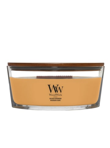 WoodWick Duftkerze "Golden Bourbon'' in Gelb - 453,6 g