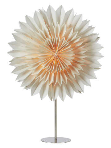 Marksljöd Tischleuchte "Solina" in Hellgrau/ Silber - (B)48 x (H)75 x (T)16 cm