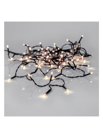STAR Trading LED-Lichterkette "Crispy Ice" in Schwarz - 560 cm