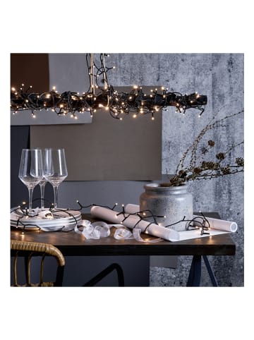 STAR Trading LED-Lichterkette "Crispy Ice" in Schwarz - 560 cm