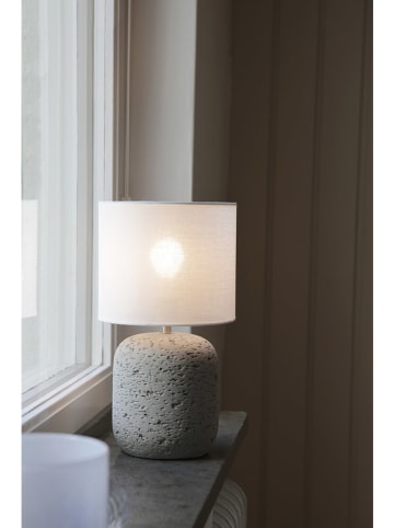 Marksljöd Lampa stołowa "Montagna" w kolorze szaro-białym - wys. 33 x Ø 18 cm
