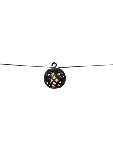 Best Season LED-Solarlichterkette "Flame" in Schwarz - (L)210 cm