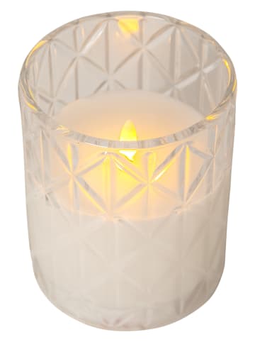 STAR Trading Ledwindlicht "Flame Romb" wit