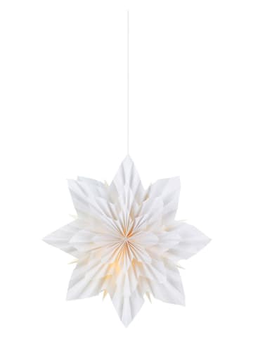 Marksljöd Lampa wisząca "Neela" w kolorze białym - Ø 48 cm