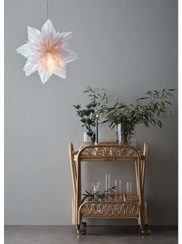 Marksljöd Lampa wisząca "Neela" w kolorze białym - Ø 48 cm