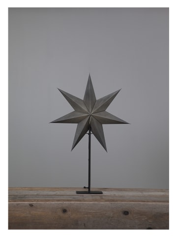 STAR Trading Staande lamp "Ozen" zwart - (B)55 x (H)75 cm