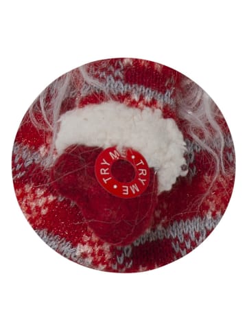 STAR Trading Figurka dekoracyjna LED "Joylight" w kolorze biało-czerwonym - 12,5 x 55 cm