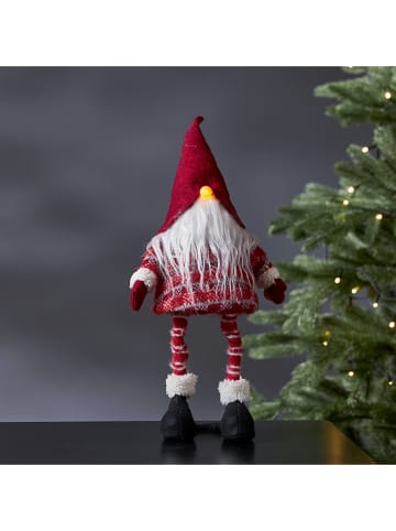 STAR Trading Figurka dekoracyjna LED "Joylight" w kolorze biało-czerwonym - 12,5 x 55 cm