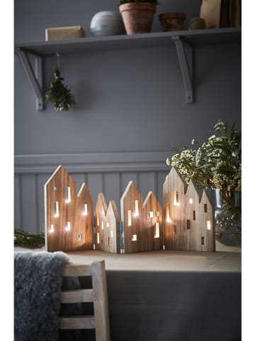 Marksljöd Lampa dekoracyjna LED "View" w kolorze beżowym - 71,5 x 28 cm