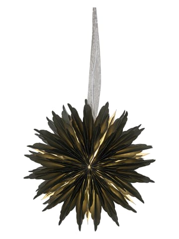 STAR Trading Gwiazda papierowa "Dis" w kolorze zielonym - Ø 40 cm