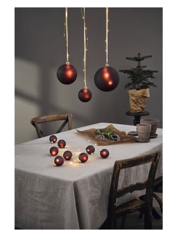 STAR Trading Kula LED "Bliss" w kolorze czerwonym - dł. 20 cm