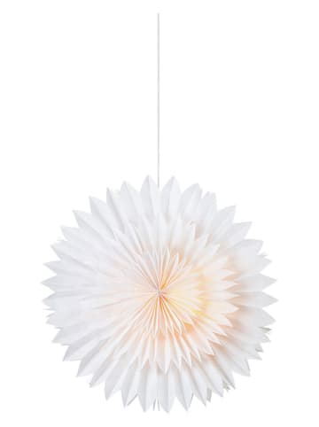 Marksljöd Hängeleuchte "Solina" in Weiß - (B)58 x (H)58 x (T)16 cm