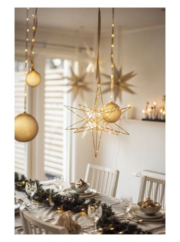 STAR Trading Kula LED "Bliss" w kolorze złotym - dł. 15 cm