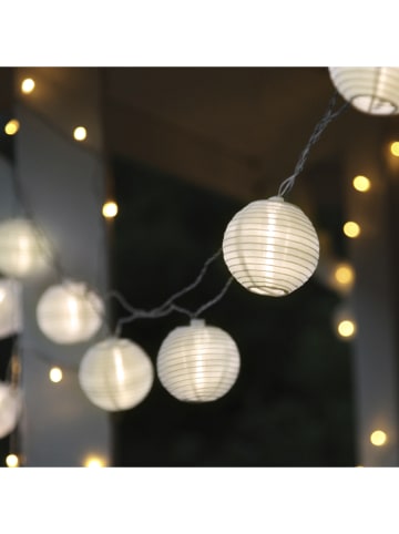 STAR Trading Łańcuch świetlny LED "Festival" w kolorze ciepłej bieli - dł. 450 cm