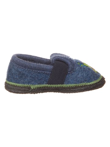 lamino Pantoffels "Monster" blauw