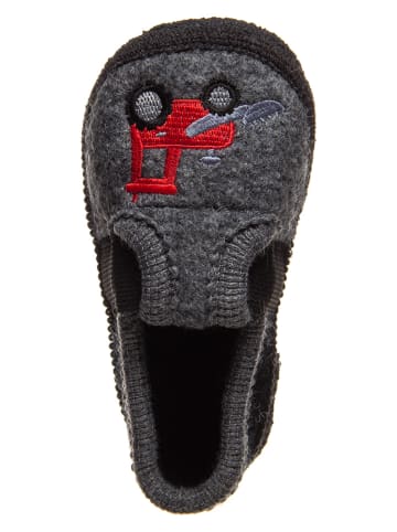 lamino Pantoffels "Bobby Traktor" grijs