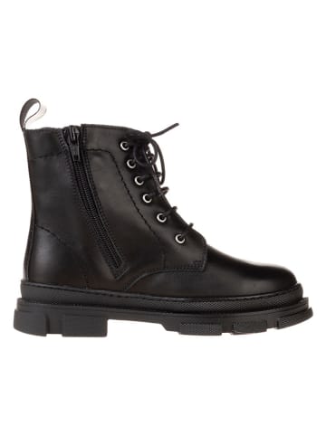 lamino Leren boots zwart