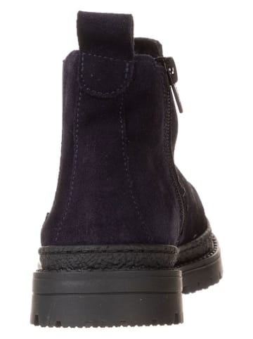 lamino Leder-Chelsea-Boots in Dunkelblau