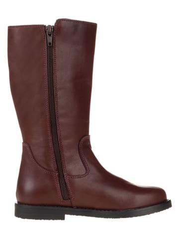 lamino Leder-Stiefel in Rot
