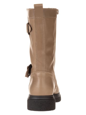 lamino Leder-Stiefel in Beige