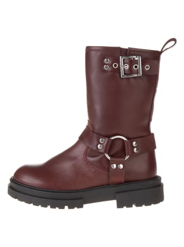 lamino Leren boots rood