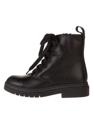 lamino Leren boots zwart