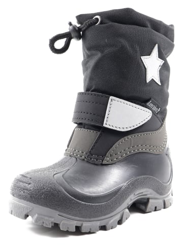 lamino Botki zimowe w kolorze czarnym