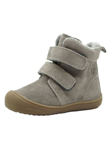 lamino Leder-Boots in Grau