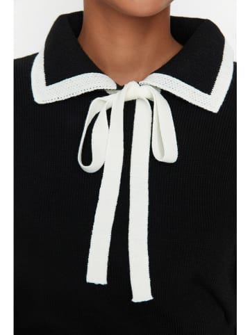 trendyol Sweter w kolorze czarnym