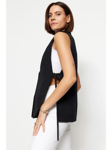 trendyol Kamizelka garniturowa w kolorze czarnym